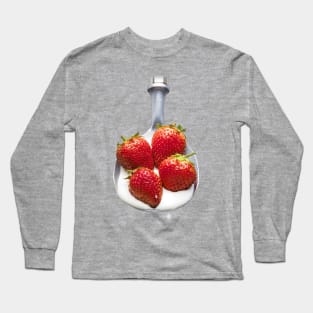 Strawberries 'n' Cream Long Sleeve T-Shirt